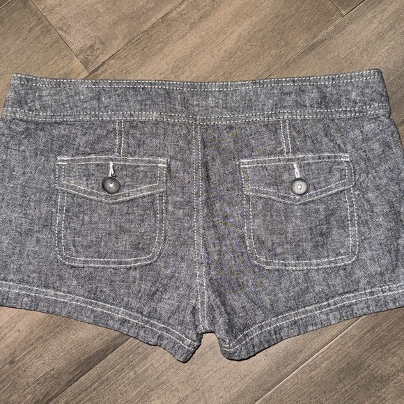 Express Y2K Sailor Style Shorty Shorts - Picture 4 of 7